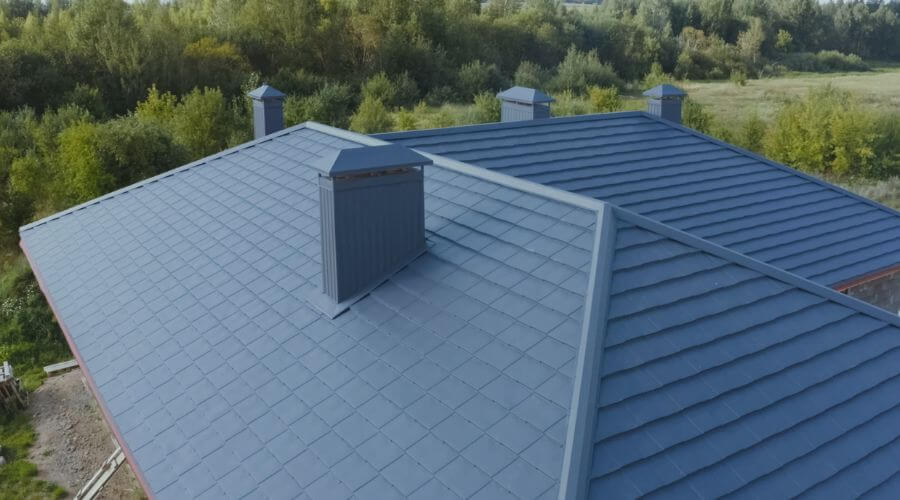 Professional metal roof installation in Deering, ND
